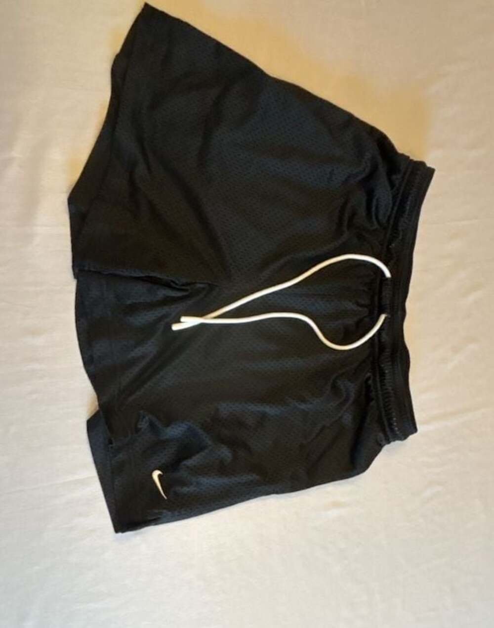 Nike Dri-FIT Mesh Practice Shorts Black Size Medium